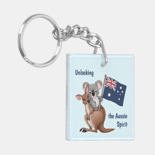 Kangaroo und Koala Schlüsselanhänger (Vorderseite links)