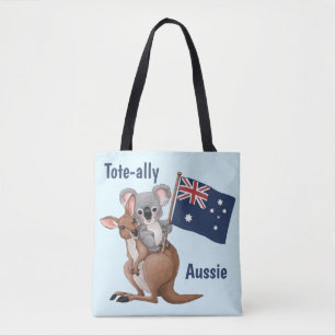 Kangaroo und Koala Tasche