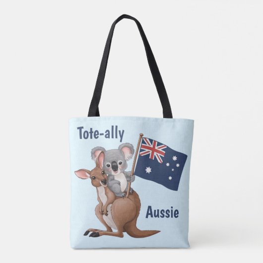 Kangaroo und Koala Tasche (Rückseite)