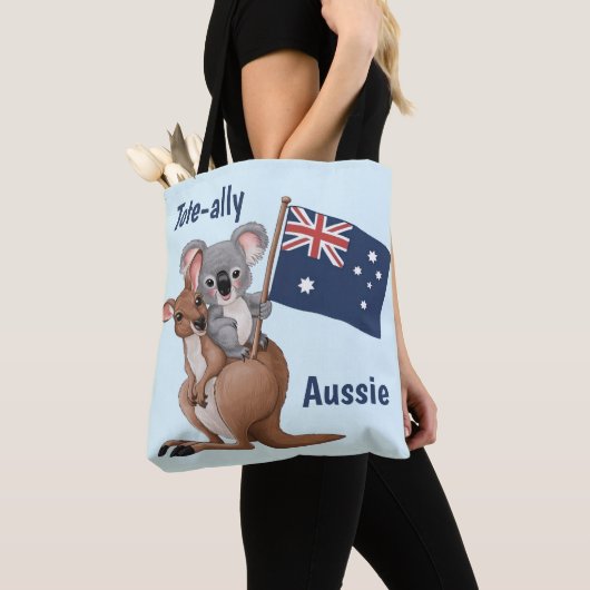 Kangaroo und Koala Tasche (Von Nahem)