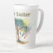 Kangaroo unter dem Gumbaum mit Ostereiern Milchtasse (Rechte Ecke)