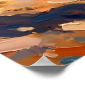 Kangaroo unterwegs poster (Ecke)