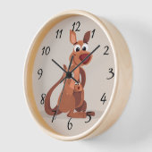 Kangaroo Wall Clock Uhr (Winkel)