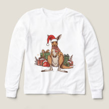 Kangaroo Weihnachten - Niedliches Urlaubstier