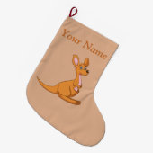 Kangaroo Weihnachts-Strumpf Großer Weihnachtsstrumpf (Vorderansicht (hängend))