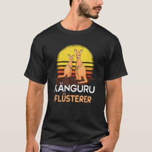 Kangaroo Whisper Safari Australien T-Shirt
