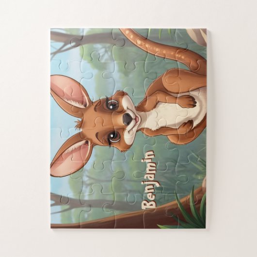 Kangaroo Wonderland Puzzle (Vertikal)