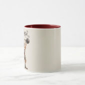 Kangaroo-Zirkus-Strongman Tasse (Zentrum)