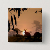 Kangaroos Button (Vorderseite)