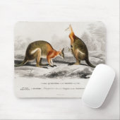 Kangaroos Couple Mousepad (Mit Mouse)