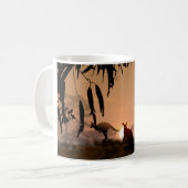 Kangaroos Kaffeetasse (Vorderseite Links)