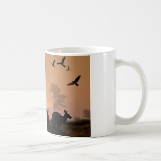 Kangaroos Kaffeetasse (Rechts)