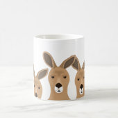 Kangaroos-Tasse Kaffeetasse (Mittel)