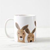 Kangaroos-Tasse Kaffeetasse (Links)