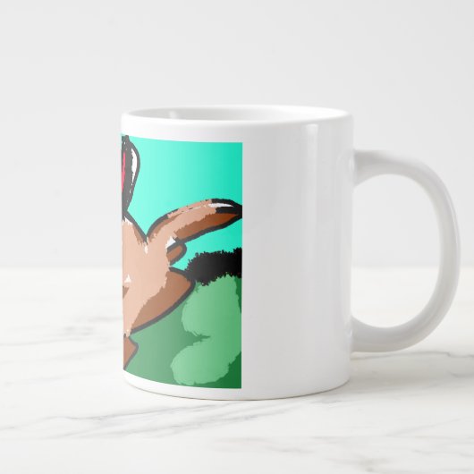 Kangarosprung Jumbo-Tasse (Rechts)