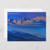 Kangchenjunga, 1944 von Nicholas Roerich Postkarte (Vorne/Hinten)