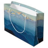 Kangchenjunga, Yoshida, Woodcut Große Geschenktüte (Rückseite Schrägansicht)