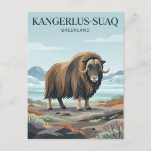 Kangerlussuaq Grönland Postkarte