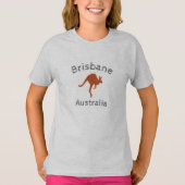 Känguru 5 Brisbanes Australien T-Shirt (Vorderseite)