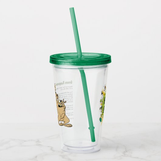 Känguru Acryltrinkbecher (Links)