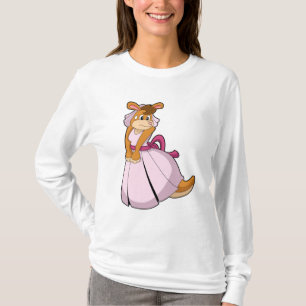 Känguru als Braut mit Hochzeitskleid T-Shirt
