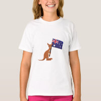Känguru Australien-Flagge