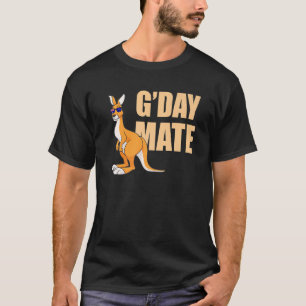 Känguru  Australien G'Day Kumpel Australisches Sym T-Shirt
