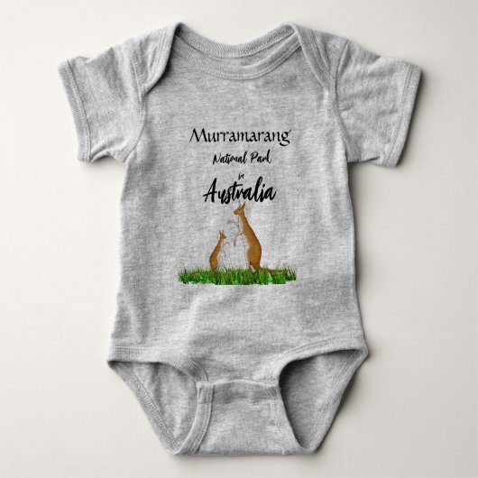 Känguru baby strampler (Vorderseite)