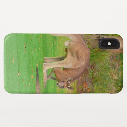 Känguru Case-Mate iPhone Hülle (Rückseite (Horizontal))