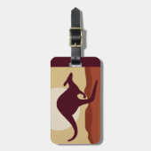 Känguru Gepäckanhänger (Vorderseite vertikal)