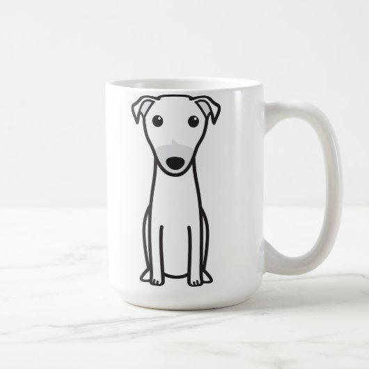 Känguru-HundeCartoon Kaffeetasse (Rechts)