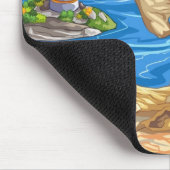 Känguru-Insel Mousepad (Ecke)