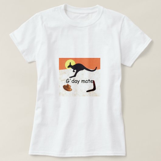 Känguru Jillo T-Shirt (Design vorne)