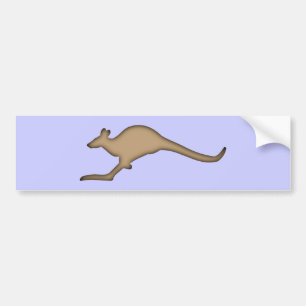 Känguru kangaroo autoaufkleber