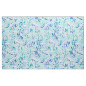 KÄNGURU KOURT Aqua-Aquarell Stoff (Fat Quarter (45,7 x 55,9 cm))