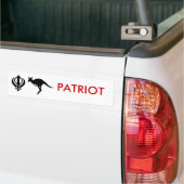 KÄNGURU, kunda2, PATRIOT Autoaufkleber (Auf Lkw)