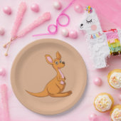 Känguru-PapierTeller Pappteller (Party)