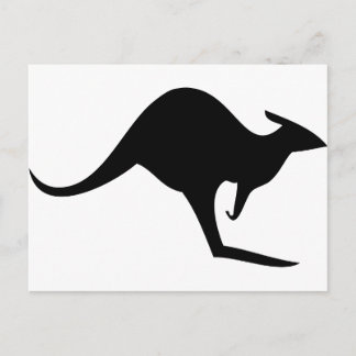 Känguru Postkarte