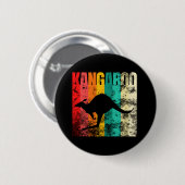 Känguru Retro Button (Vorne & Hinten)