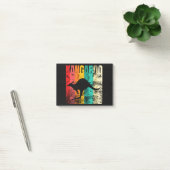 Känguru Retro Post-it Klebezettel (Büro)