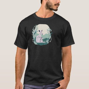 Känguru-Silhouette T-Shirt-Design T-Shirt