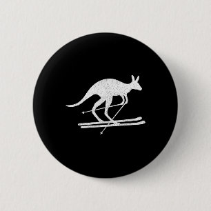 Känguru-Ski-Spaß Wintersport Australien Reise Button