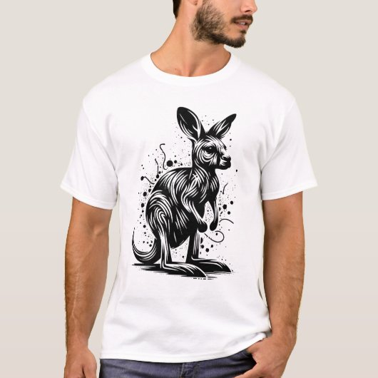 Känguru T-Shirt (Vorderseite)