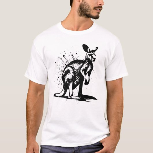 Känguru T-Shirt (Vorderseite)