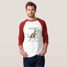 Känguru-Tennisspieler-Lustige Tierkunst