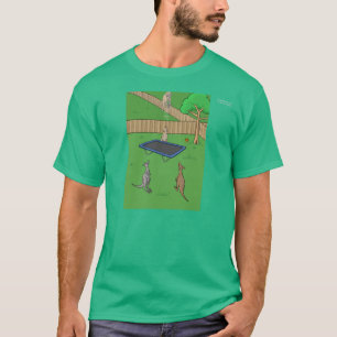 Känguru-Trampoline-Schlag-T-Shirt T-Shirt