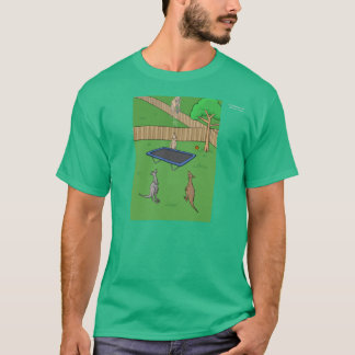 Känguru-Trampoline-Schlag-T-Shirt T-Shirt