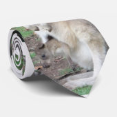 Känguru und Joey Krawatte (Gerollt)