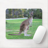 Känguru und Joey Mousepad (Mit Mouse)