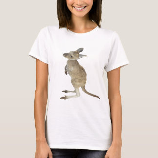 Känguru-und Tier-Friedenszeichen T-Shirt